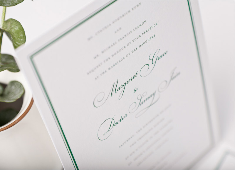 Custom Wedding Invitations